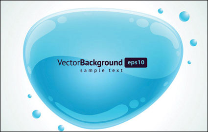 Burbuja de cristal grficos vectoriales -6