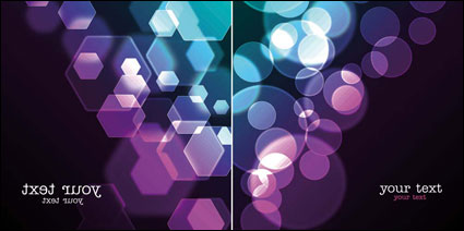 Brillante fondo de fantasa 02 - vector de material