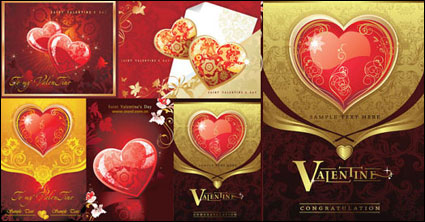 Romntica en forma de corazn dibujo vectorial material