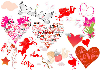 ++Cupido elemento vector de material++