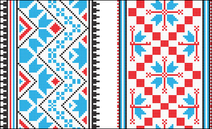 Patrn de pxeles 01 - Vector