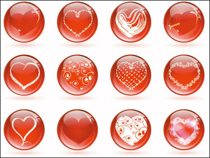 Magnfico en el icono del amor - vector de material