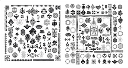 Totem patrn exquisita vector material