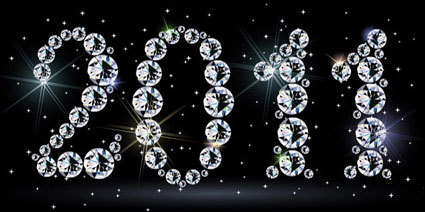 diamante que consta de material Vector 2011
