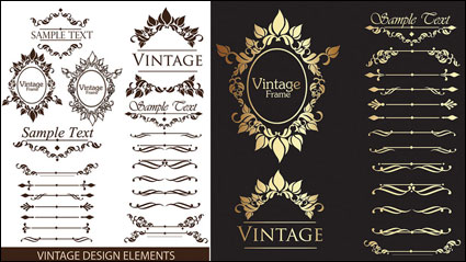 Patrn magnfico encaje vector de material