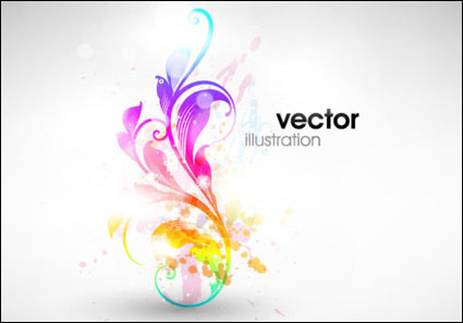 Sinfnica de la moda vector patrn-3