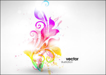 Sinfnica de la moda vector patrn-4