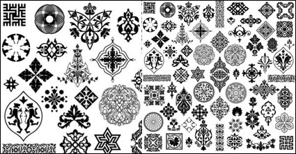 Patrn de estilo antiguo - vector de material