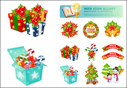 Vector de Navidad Iconos