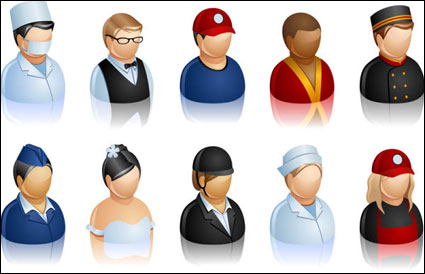 Industrias de iconos pequeños - Material de vectores