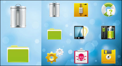 Muy icono delicado sistema de vectores materiales-6