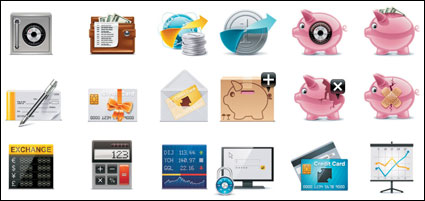 Exquisito iconos - Material de vectores