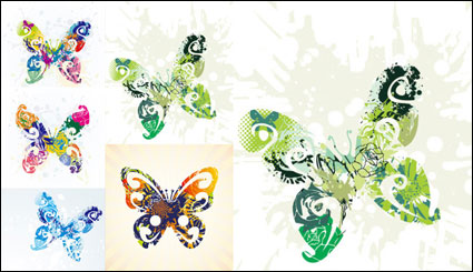 Hermosa mariposa - Vector