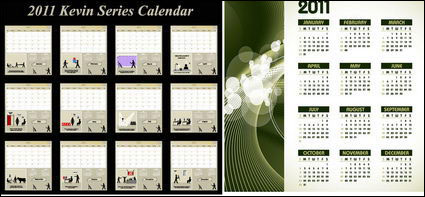 Tanto Vector Calendario 2010
