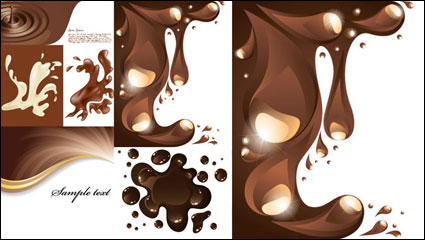 Caf patrones-vector material