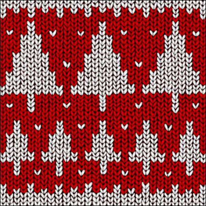 Patrones de lana fina 03 - vector de material