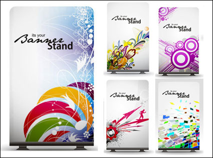 Paneles dinmicos elemento refinado Patrn - Vector