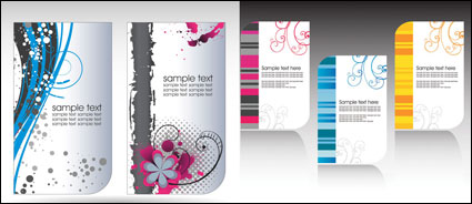 Patrn de belleza plantilla de la tarjeta - vector de material