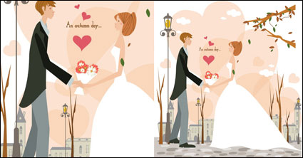 Vectores fresco da de San Valentn 2