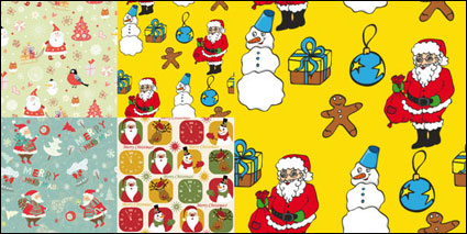 Fondos de Santa Claus Bonito - Vector