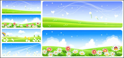 Vector de verano ms vistas