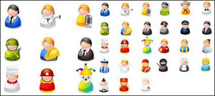 {personaje de dibujos animados icon 1} vector de material