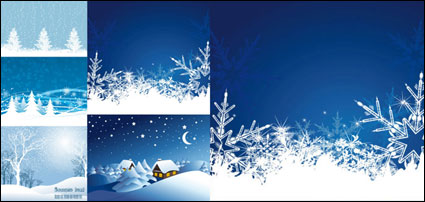 Christmas Snow vectorial