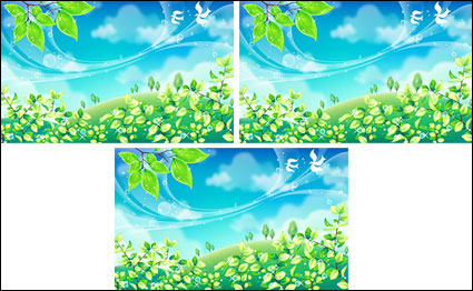 primavera material Vector