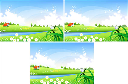 campo vectorial paisaje