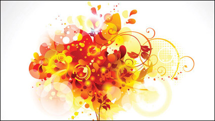 Brillante elementos dinmicos de la tendencia de 02 - vector de material