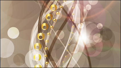 Hermosa estrella brillante efectos de luz 05 - vector de material
