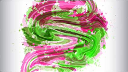 La deslumbrante patrn de pintura pigmentos 02 - vector de material