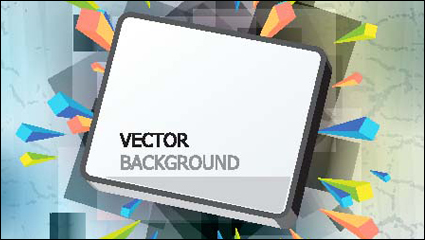 Magnfica ilustracin tridimensional vector material de referencia -1