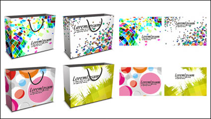Bolsa de diseño de moda vector material