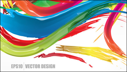 Exquisita decoracin patrones abstractos 03 - vector de material