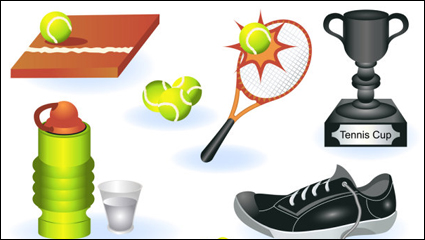 Materiales deportivos muy bien - vector de material
