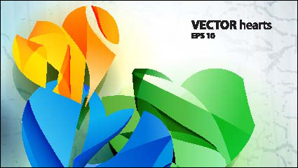 Magnfico en tres dimensiones de fondo vector de material -4