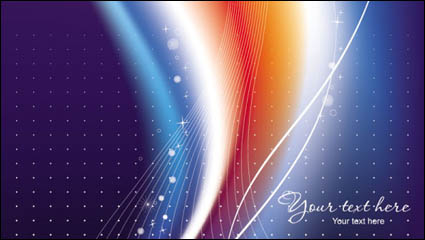 Hermoso arco iris Sinfona 05 - vector de material
