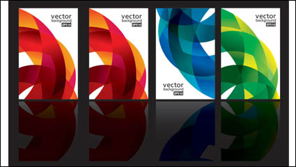 Dinmica de tarjetas de cinta 02 - vector de material