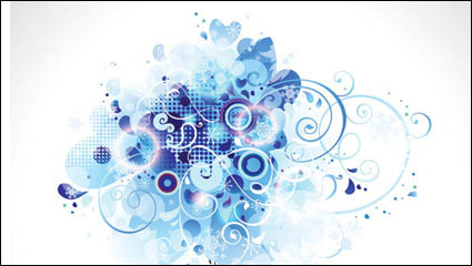 Brillante elementos dinmicos de la tendencia de 03 - vector de material