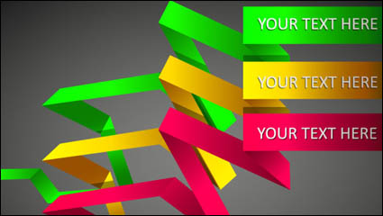 Hermoso color de la composicin material de 01 - Vector
