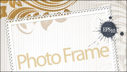 Patrn de la sombra elegante diseño de la caja de texto decorativo vector de material -2