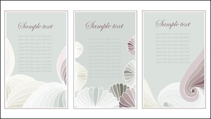 Nostlgico fondo rstico decoracin de tarjeta de vector de material -2