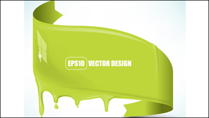 Fluye de pigmento 02 - vector
