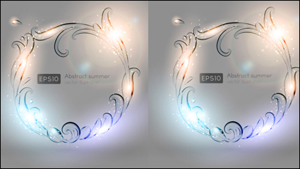 La luz material de pulverizacin 03 - vector