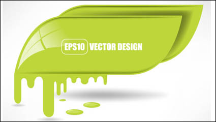 Fluye de pigmento 04 - vector