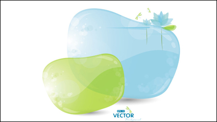 Burbujas finas 01 - vector