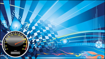 Racing patrn de tema de fondo 01 - vector