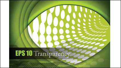 Verde resplandor de fondo vector -1