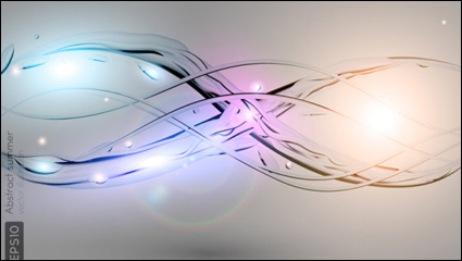 La luz material de pulverizacin 02 - vector